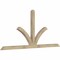 Ekena Millwork Richland Rough Sawn Timber Gable Bracket, Douglas Fir, 108"W x 49"H x 4"D x 4"F, 11/12 Pitch GBW108X49X0404RIC00RDF - alternate 4